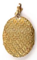 Áttört filigrán arany fényképtartó medál 14k arany / gold filigraine medal for photos 14C 27x35 mm 1...