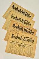 1941-1942 Székely Közélet, Politikai, közgazdasági és társadalmi újság 4 száma: XXIV. évf. 14-15. sz. XXV. évf. 30., 45. sz.