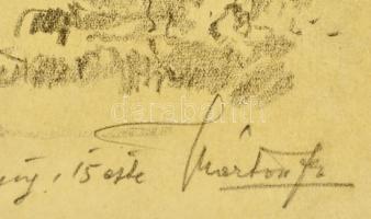 Márton Ferenc (1884-1940): 1933 Jamboree: Az amerikaiak szedik a sátorfát s hazafelé készülődnek. Ce...