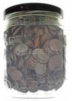 Vegyes fémpénz tétel ~1,7kg súlyban T:vegyes