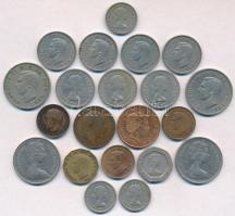 Nagy-Britannia 1909-2008. 1f-2Sh (21x) T:2,2-,3
Great Britain 1909-2008. 1 Farthing - 2 Shilling (2...