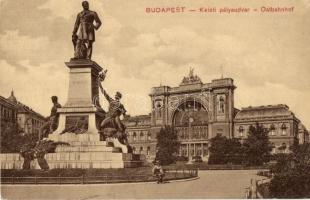 Budapest VII. Keleti pályaudvar, Baross szobor