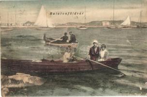 Balatonföldvár, evezősök, Kedves csónak (EK)