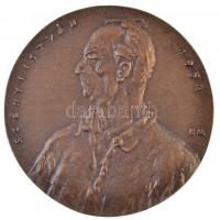 Borsos Miklós (1906-1990) 1954. "Szőnyi István" Br emlékérem (97mm) T:2