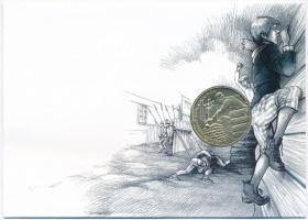 2001. 200Ft "Fazekas Mihály: Lúdas Matyi" érmés levelezőlapon + 2001. 200Ft "Molnár F...