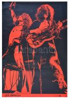 cca 1975 Led Zeppelin plakát, 93x63,5 cm / Vintage Led Zeppelin poster, 93x63,5 cm