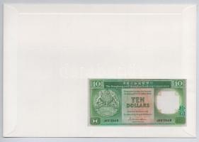 Hong Kong 1986. 10$ borítékban, alkalmi bélyegzésekkel T:I
Hong Kong 1986. 10 Dollars in envelope w...