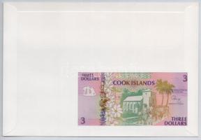Cook-szigetek 1992. 3$ borítékban, alkalmi bélyegzésekkel T:I
Cook Islands 1992. 3 Dollars in envel...