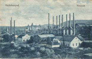 Vajdahunyad, Hunedoara; Vasgyár / iron works, factory (fl)