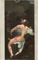 17 db régi művészi erotikus motívumlap / 17 pre-1945 erotic art postcards