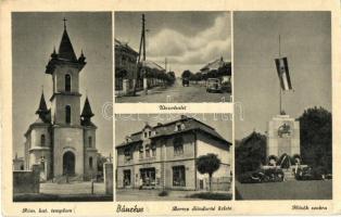 10 db főleg régi magyar városképes lap / 10 mostly pre-1945 Hungarian town-view postcards