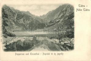 Tátra, Poprádi tó és Jégvölgy / lake and valley