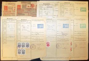 1943-1965 8 db marhalevél + 3 db fuvarlevél