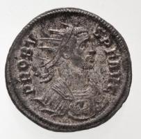 Római Birodalom / Róma / Probus 279. AE Antoninianus ezüstözve (3,98g) T:2 Roman Empire / Rome / Probus 279. AE Antoninianus silver plated PROBV-S P F AVG / ADVEN-TVS AVG - R thunderbolt Z (3,98g) C:XF RIC V 155.