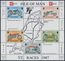 Motorcycles set + block Motorok sor + blokk