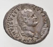 Római Birodalom / Róma / Vespasianus 75. Denár Ag (3,34g) T:2 Roman Empire / Rome / Vespasian 75. Denarius Ag IMP CAESAR VESPASIANVS AVG / PON MAX TR P COS VI (3,34g) C:XF RIC II 90.