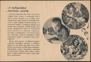 cca 1960 "Vár a kollégium" - népi kollégiumokat népszerűsítő, képekkel gazdagon illusztrál...