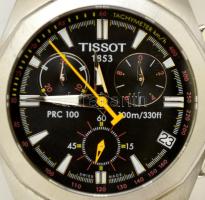 Tissot 1853 PRC 100 karóra, zafír üveggel, fém szíjjal, eredeti dobozában, jelzett, működik / Tissot...