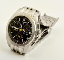 Tissot 1853 PRC 100 karóra, zafír üveggel, fém szíjjal, eredeti dobozában, jelzett, működik / Tissot...