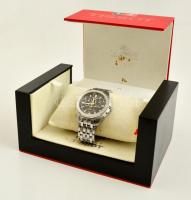 Tissot 1853 PRC 100 karóra, zafír üveggel, fém szíjjal, eredeti dobozában, jelzett, működik / Tissot...