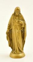 Bronz Krisztus szobrocska, m: 7 cm