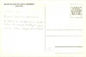 Mezőtúr, Badár Balázs és leánya Erzsébet (Badár fazekas-dinasztia)