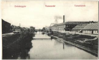 Temesvár, Timisoara; Dohánygyár / Tabakfabrik / tobacco factory (vágott / cut)
