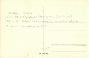 Nagykanizsa, Bethlen István miniszterelnök üdvözlete Nagykanizsának (EK)