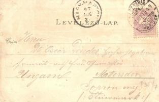 1897 (Vorläufer!) Püspökfürdő, Szentlászlófürdő, Baile 1 Mai; szanatórium, park, fürdő, vasútállomás...