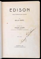 A Karriérek sorozat 3 kötete: Henry Morton Stanley (Bp., 1912); Napoleon (Bp., 1912); Edison (Bp., 1...