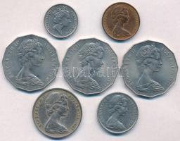 Ausztrália 1967. 20c "Kacsacsőrű emlős" + 1977. 50c "Ezüst Jubileum" (3x) + 1982...