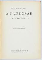 Baktay Ervin: A Pandzsáb. Bp., é. n., Franklin (A Magyar Földrajzi Társaság Könyvtára). Díszes vászo...