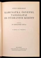 Bergman, Sten: Kamcsatka ősnépei, vadállatai és tűzhányói között. Bp., é. n., Franklin (A Magyar Föl...