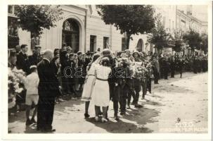 1940 Kolozsvár, Cluj; bevonulás / entry of the Hungarian troops + Kolozsvár visszatért So. Stpl.