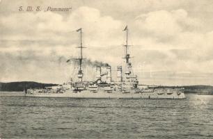 SMS Pommern Deutschland-class pre-dreadnought battleships of the Kaiserliche Marine