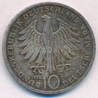 Németország 1992D 10M Ag "Pour le Mérite" T:2
Germany 1992D 10 Mark Ag "Pour le Méri...
