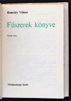 5 db szakácskönyv jó állapotban, közöttük a Fűszerek könyve