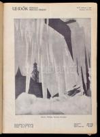 1936 Uj Idők. XLII. évfolyam. I-II. félév. (Teljes.) Szerk.: Herczeg Ferenc. Kiadói egészvászon-köté...