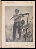 1936 Uj Idők. XLII. évfolyam. I-II. félév. (Teljes.) Szerk.: Herczeg Ferenc. Kiadói egészvászon-köté...