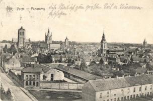 13 db RÉGI külföldi városképes lap, vegyes minőség / 13 pre-1945 European town-view postcards in mix...