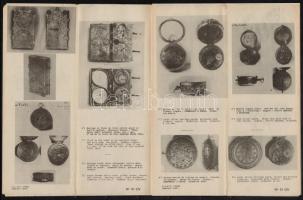 1949 Párizs, ékszerüzletből ellopott tárgyak képes jegyzéke, 16 p