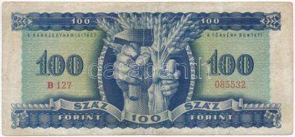 1946. 100Ft T:III,III-
Hungary 1946. 100 Forint C:F,VG
Adamo F26