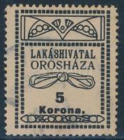 1921 Orosháza helyi illeték 5K (8.000)