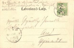 Petrozsény, Petrosani; sodronypálya. Joánovits János kiadása / mine, coal ropeway transport, wire pa...