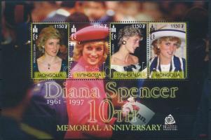 Diana hercegnő kisív, Princess Diana minisheet