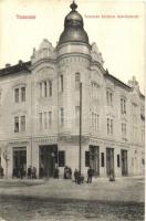 Temesvár, Timisoara; Általános takarékpénztár, Repholtz József üzlete / savings bank, shops (EK)