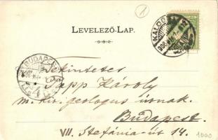 Kalocsa, templom belső, utcakép. Art Nouveau s: A.Bauer  (EK)