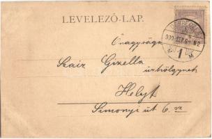 Debrecen, Városi új bérház, Mendelovits Lajos üzlete. Kiss Ferencz felvétele, Pongrácz Géza kiadása ...