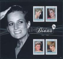 2011 Diana hercegnő kisív Mi 6396-6399