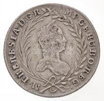 Csehország / Történelmi tartomány 1763. 20kr Ag "Mária Terézia" (6,55g) T:2,2- Bohemia 1763. 20 Kreuzer Ag "Maria Theresia" (6,55g) C:XF,VF Krause KM#768